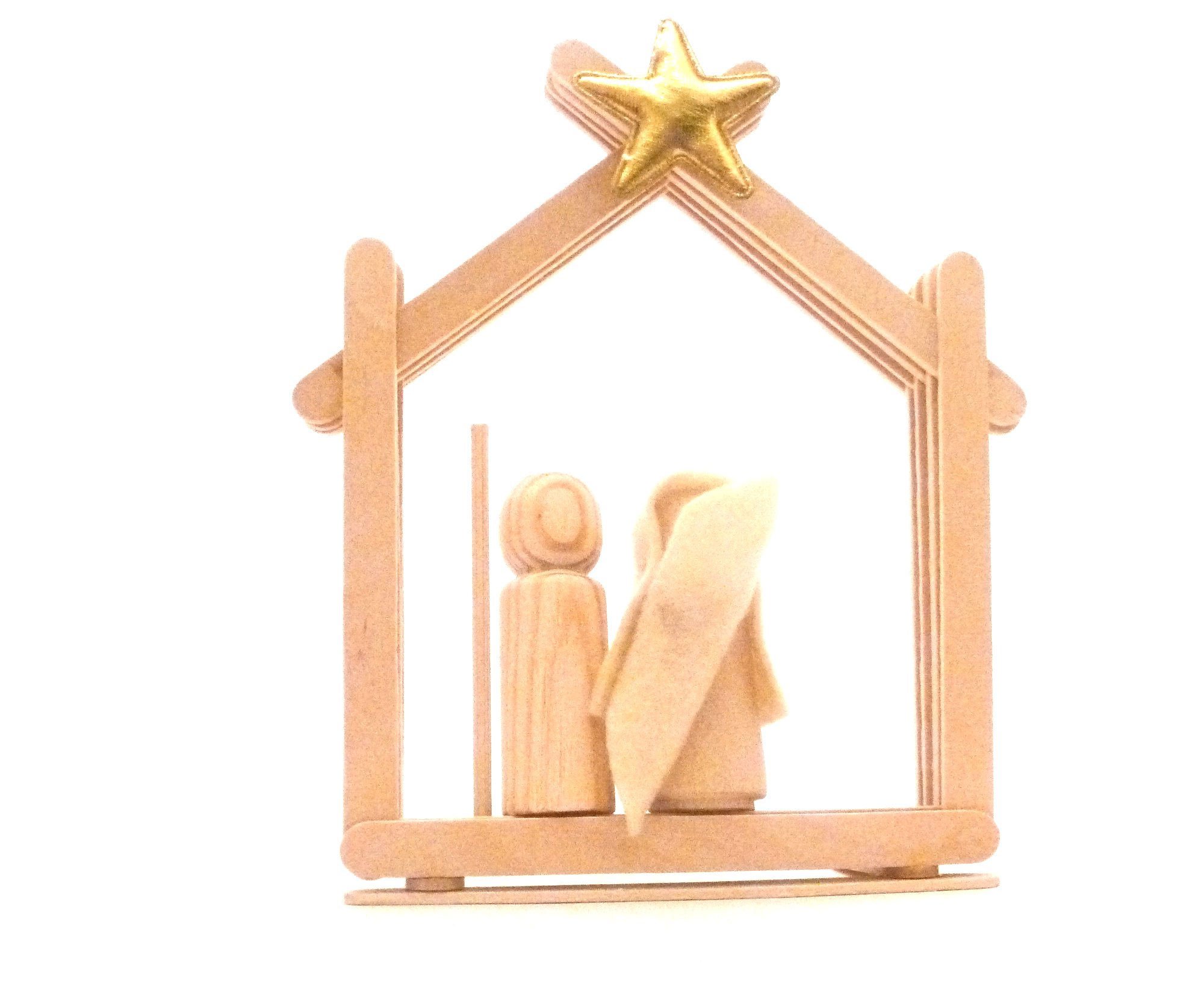 Nativity Mary Joseph and baby Jesus