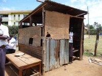 this kitchen served 90 children with food twice a day.....