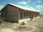 classrooms at the school in Zimbabwe near completion