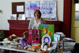 Table top sale in church hall